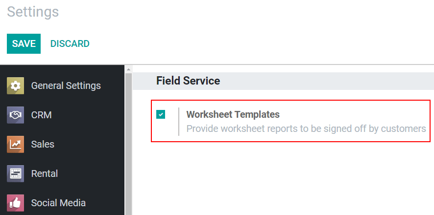 Custom Worksheet in Odoo Field Service