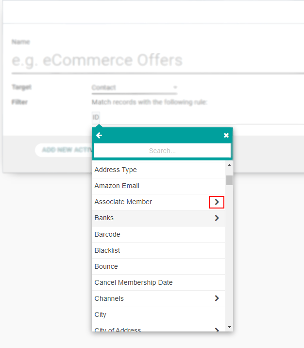 Filters in Odoo Marketing Automation